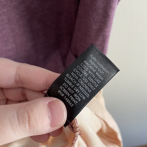 Torrid Wmn 2X Purple Dye Classic Fit Stay True To Who You Are Everyday Tank NWOT - Picture 8 of 9